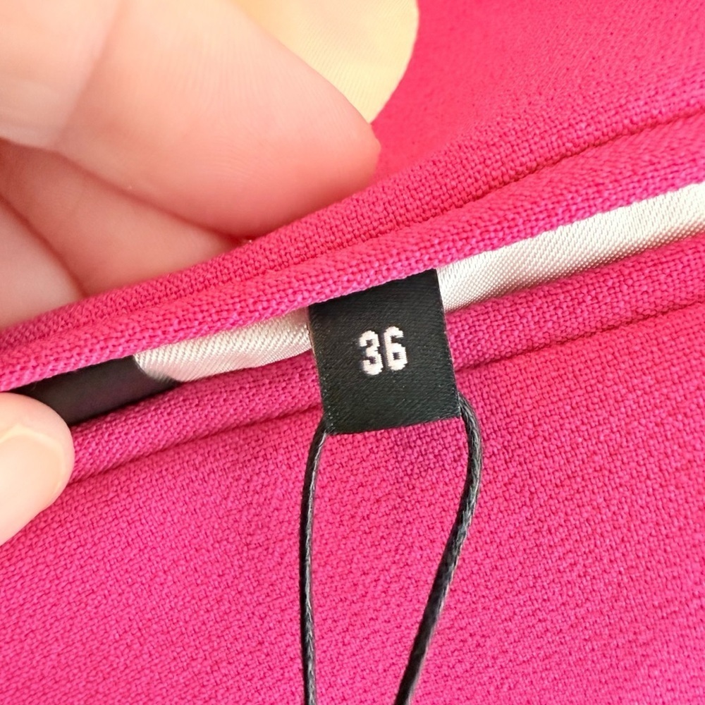 The Kooples Hot Pink Tailored Blazer – Power Blazer – Size 36 (US 4) – NWT - Picture 6 of 6